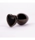 Coffret 3 Plugs Bijou Anal Coeur Noir