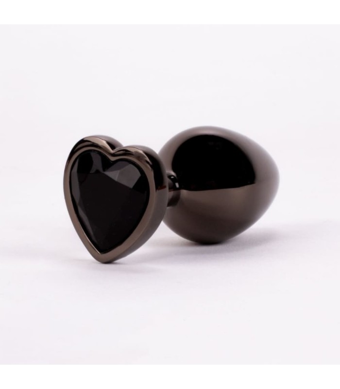 Coffret 3 Plugs Bijou Anal Coeur Noir