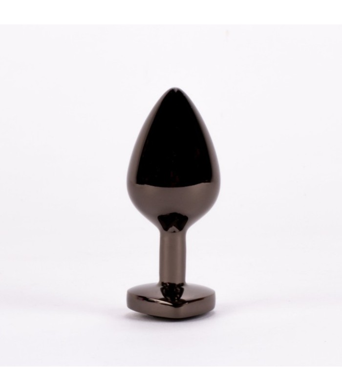 Coffret 3 Plugs Bijou Anal Coeur Noir