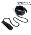 Ensemble en Cuir Collier et Laisse Sodorra