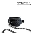 Ensemble en Cuir Collier et Laisse Sodorra