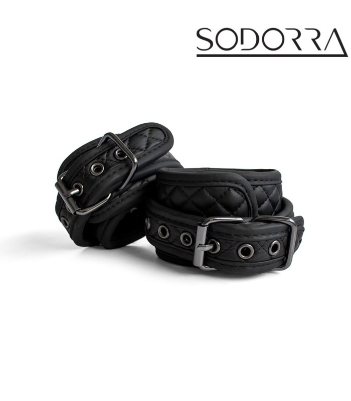 Menottes de Cheville Bondage en Cuir Réglables