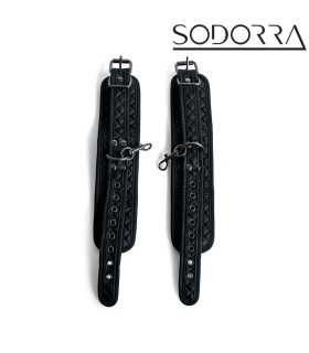 Menottes de Cheville Bondage en Cuir Réglables
