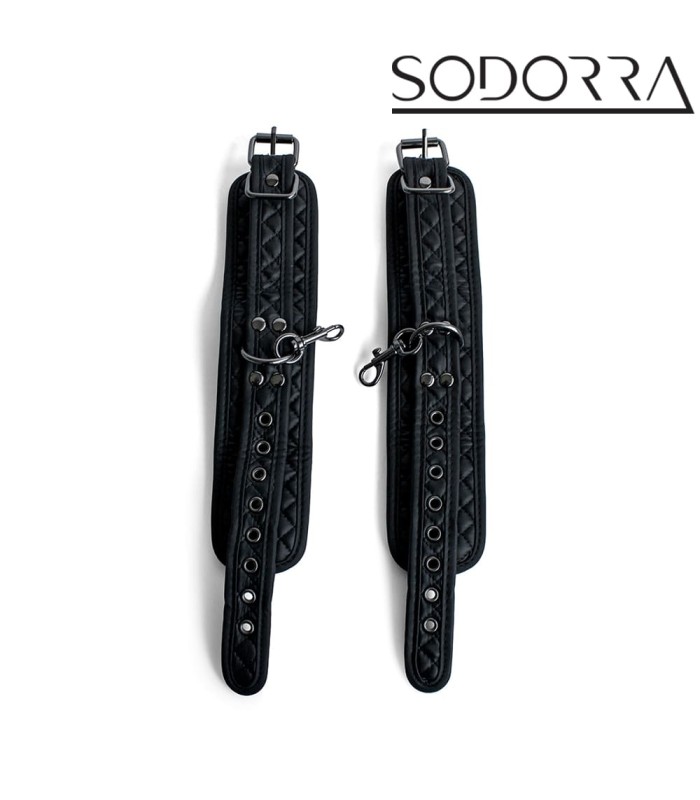 Menottes de Cheville Bondage en Cuir Réglables