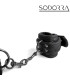 Menottes de Poignets en cuir Immobilisation BDSM