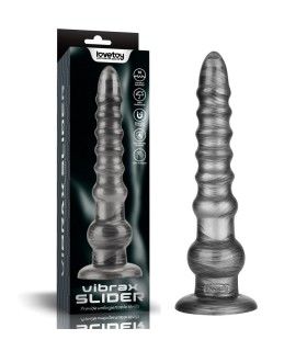 Gode XL Vibrant Gris Vibrax Slider 32x7cm