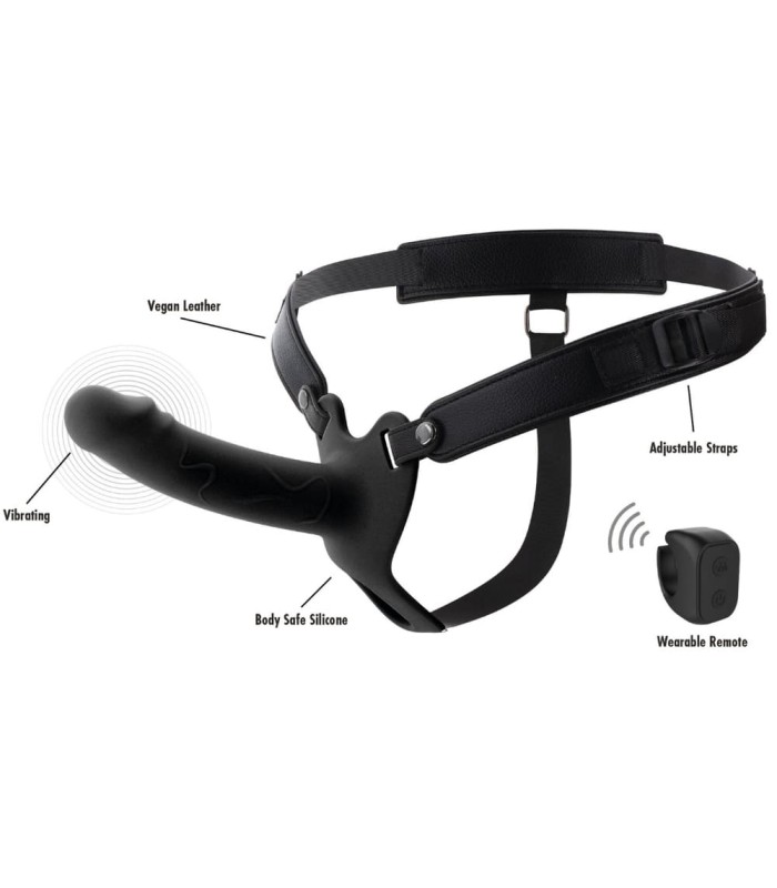 Gode Ceinture Creux Vibrant 16x4cm