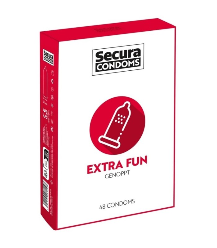 Préservatifs Latex à Picots Extra Fun Secura