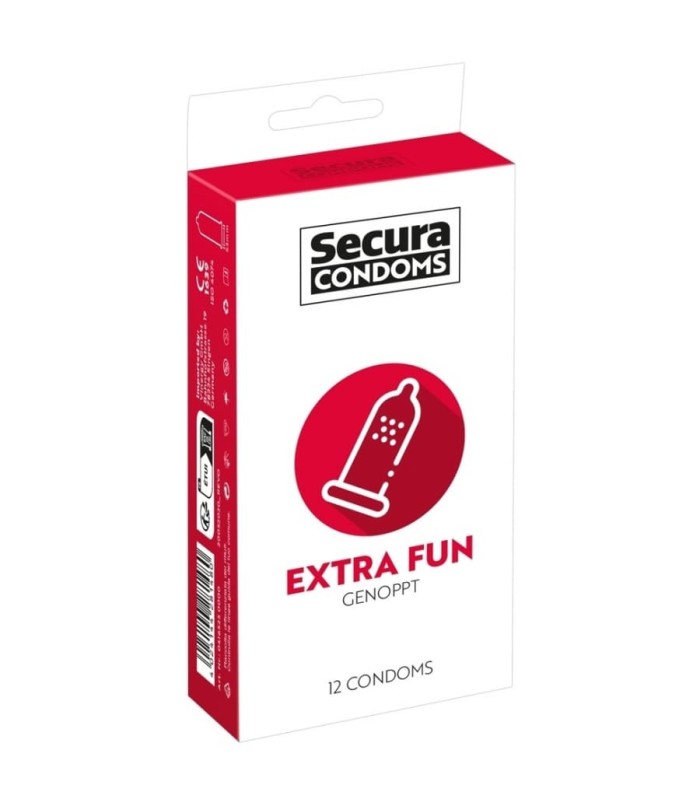 Préservatifs Latex à Picots Extra Fun Secura