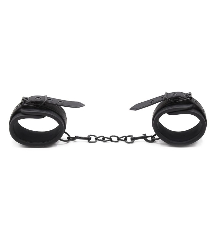 Menottes homme gay Noir