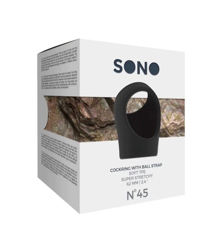 Ballstretcher Ball Strap Noir Sono n°45
