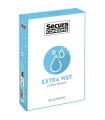 Préservatifs Extra Lubrifiés Wet Secura