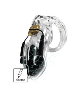 Cage de Chasteté Électro avec Télécommande