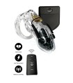Cage de Chasteté Électro avec Télécommande
