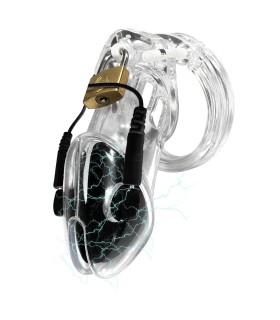 Cage de Chasteté Électro avec Télécommande