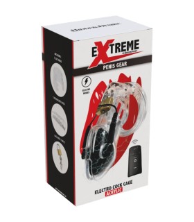 Cage de Chasteté Électro avec Télécommande
