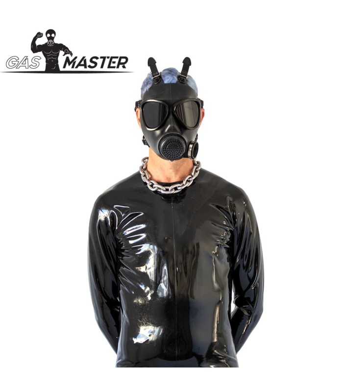 Masque à Gaz Militaire Verres Noirs