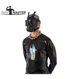 Masque à Gaz Militaire Verres Noirs