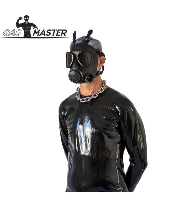 Masque à Gaz Militaire Verres Noirs