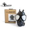 Masque à Gaz Militaire Verres Noirs