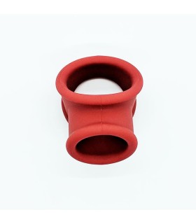 Ballstretcher Silicone Cock Tube Rouge