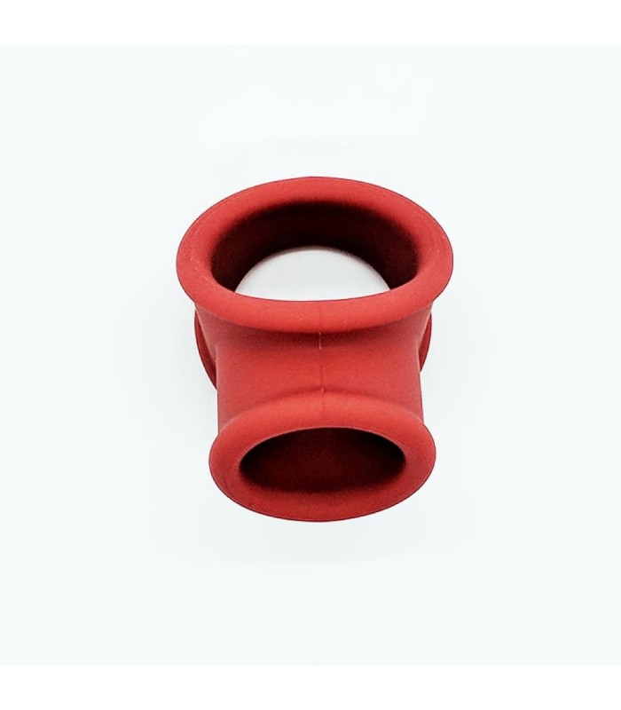 Ballstretcher Silicone Cock Tube Rouge