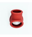Ballstretcher Silicone Cock Tube Rouge