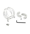 Cage Métal de Chasteté pour Testicules