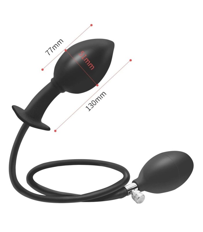 Plug Anal Gonflable Extrême Dilatation 11cm