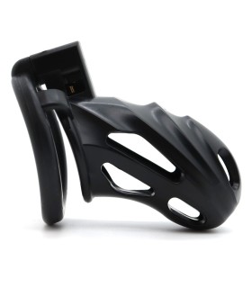 Cage de Chasteté Rigide Noir Dragon