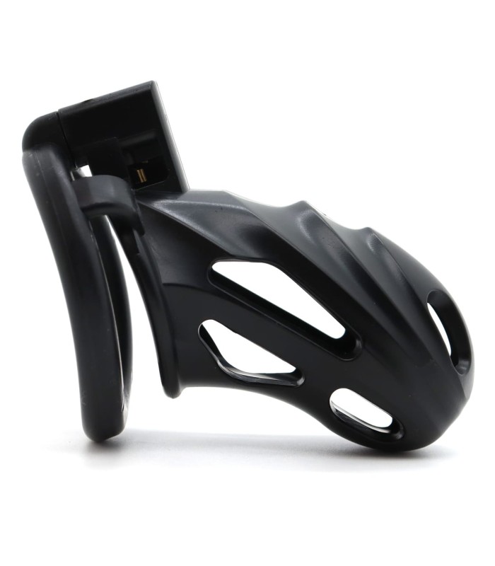 Cage de Chasteté Rigide Noir Dragon