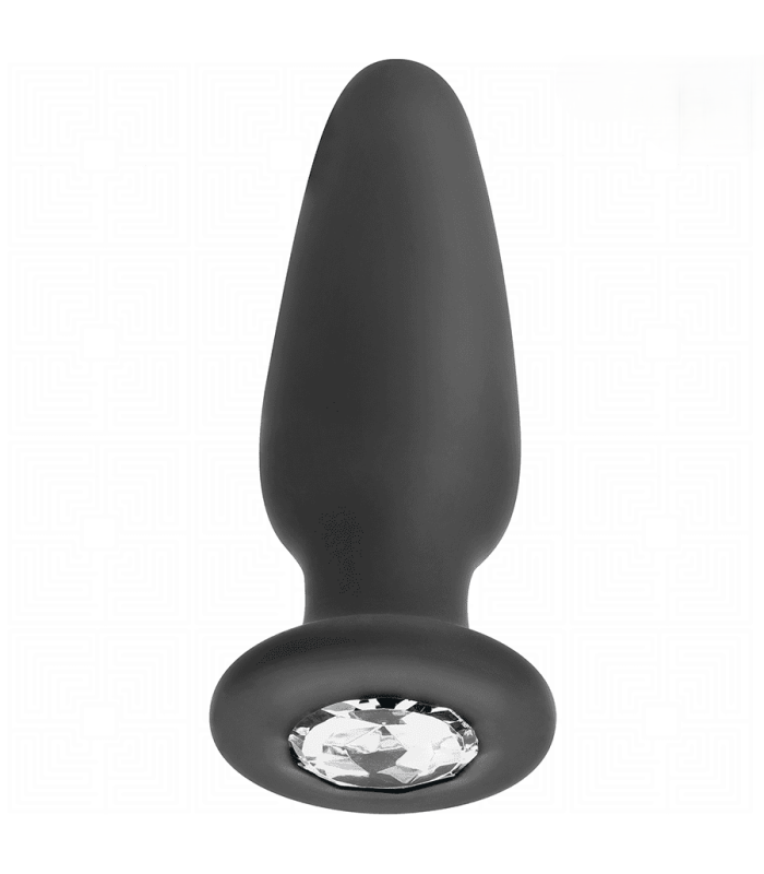 Long Plug Anal Diamant Jewel en silicone doux