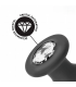 Long Plug Anal Diamant Jewel avec bijou transparent sexy