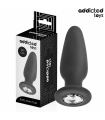Long Plug Anal Diamant Jewel en silicone doux Long Plug Anal Diamant Jewel en silicone doux