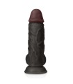 Gode XL Réaliste Noir 25x6,5cm