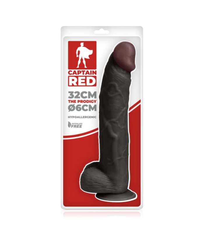 Gode Noir XL le Prodigy 32x6cm