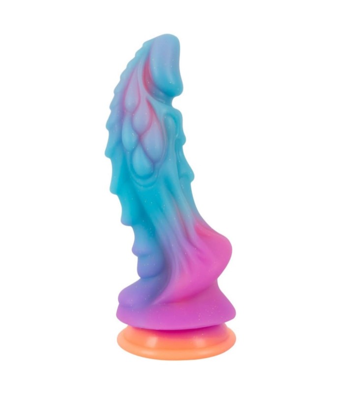 Gode XL Mystic Dragon Bleu 7cm de largeur maximal