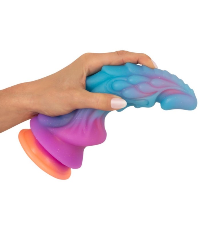 Gode XL Mystic Dragon Bleu 7cm de largeur maximal