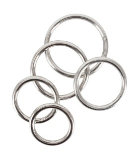 Coffret de 5 Anneaux Péniens Métal Coffret de 5 Anneaux Péniens Métal