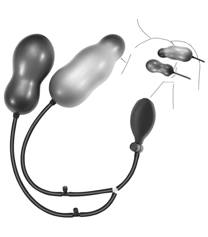 Plug Anal Double Gonflable Fist