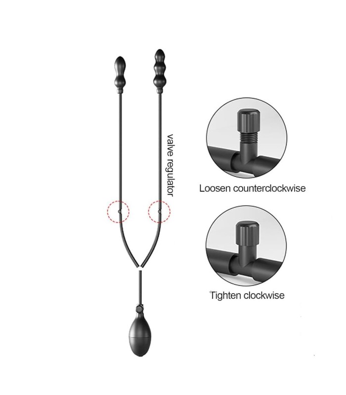 Plug Anal Double Gonflable Fist