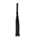 Fouet en Cuir 56cm Manche en Bois