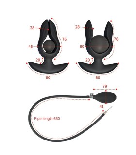 Plug Anal Gonflable à Vibrations