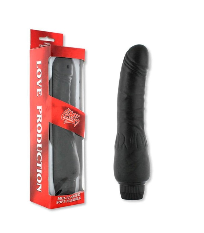 Gode Réaliste Vibrant Perfect Pleasures Noir