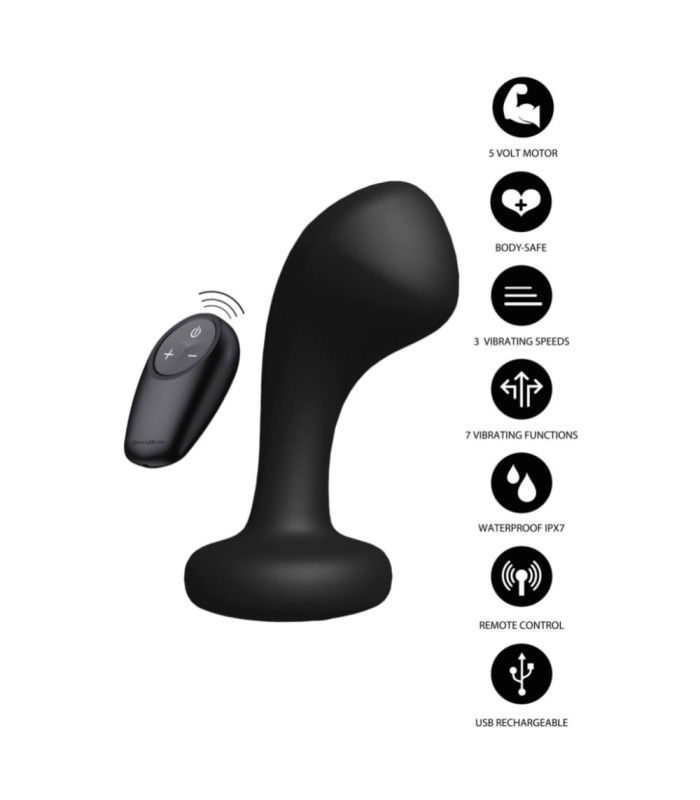 Plug Vibrant Anal Extrême Bullshead