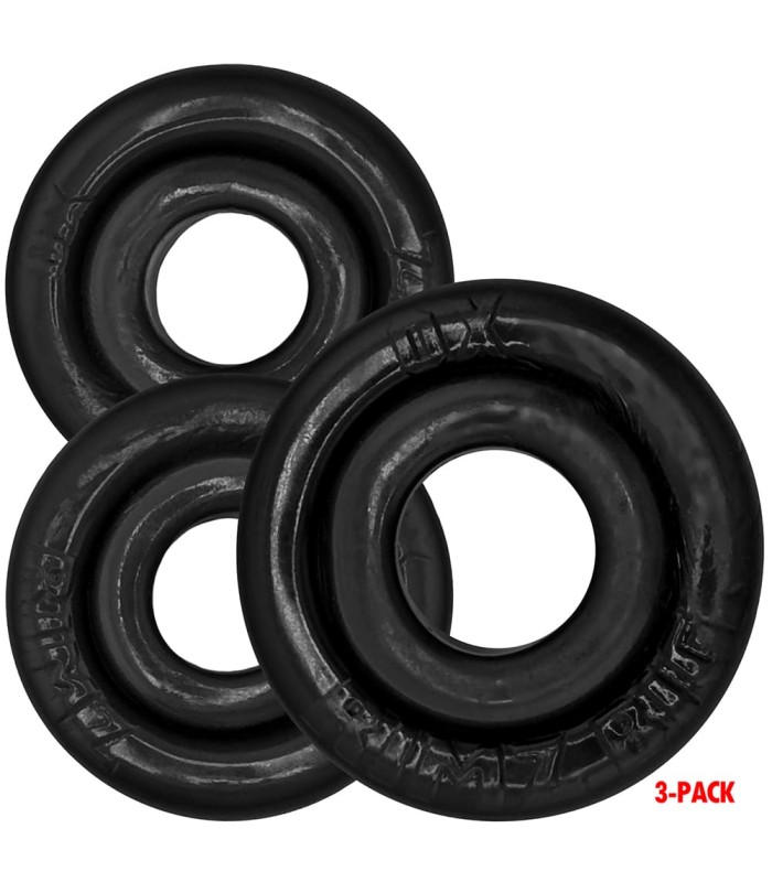 Kit 3 Cockrings Multi-Tailles Oxballs Rimringz