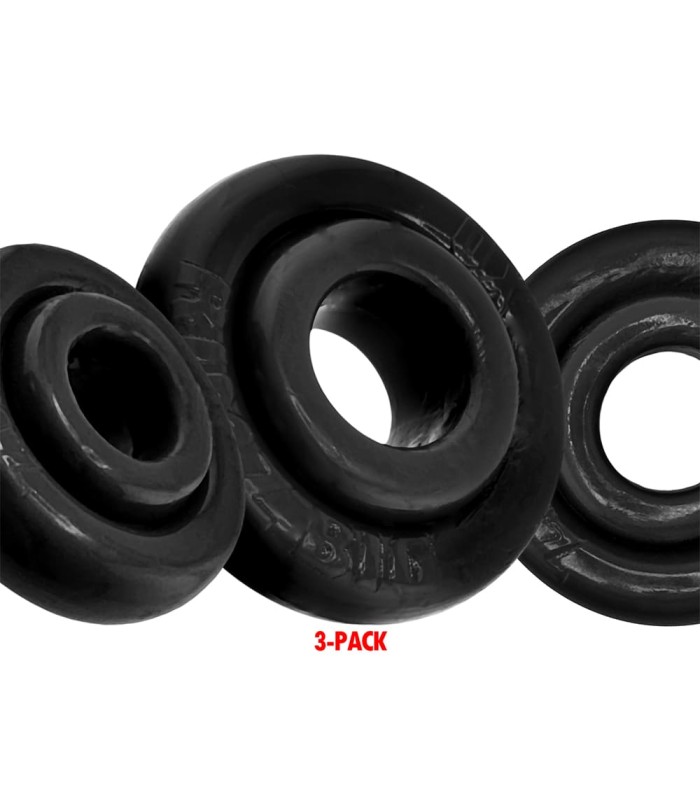 Kit 3 Cockrings Multi-Tailles Oxballs Rimringz