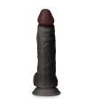 Gode Large Réaliste Noir 24x5cm
