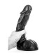 Gode XL AB-66 Réaliste Noir 30x6cm