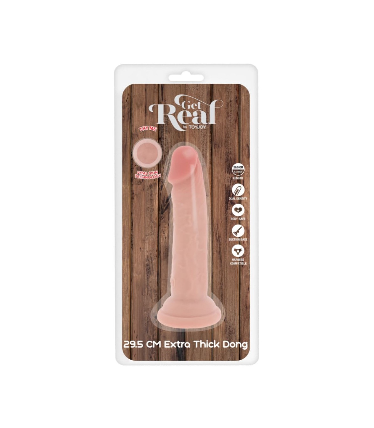 Gode Large Peau Réaliste ToyJoy 27x6cm